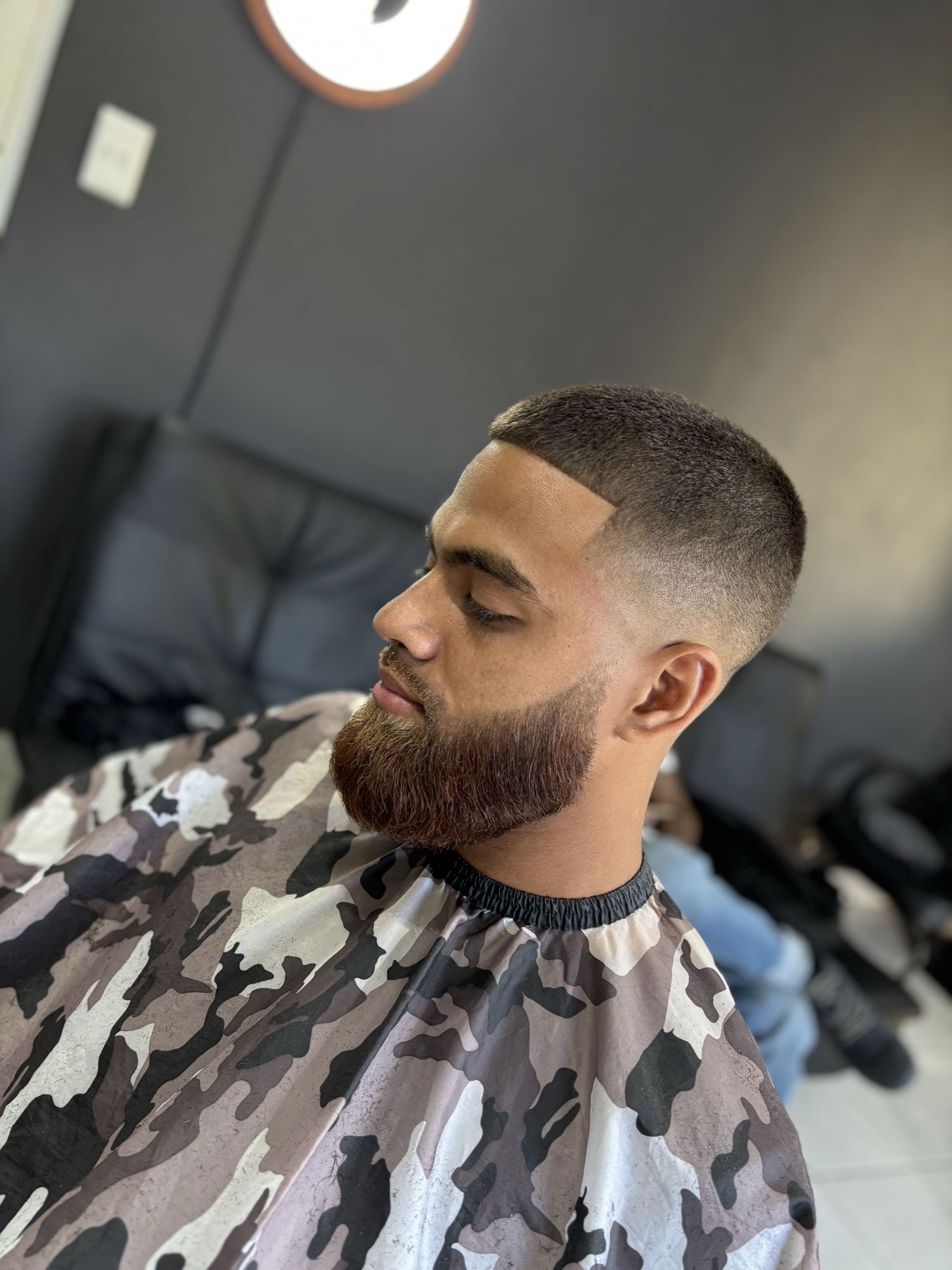 Explicit Cutz client haircut