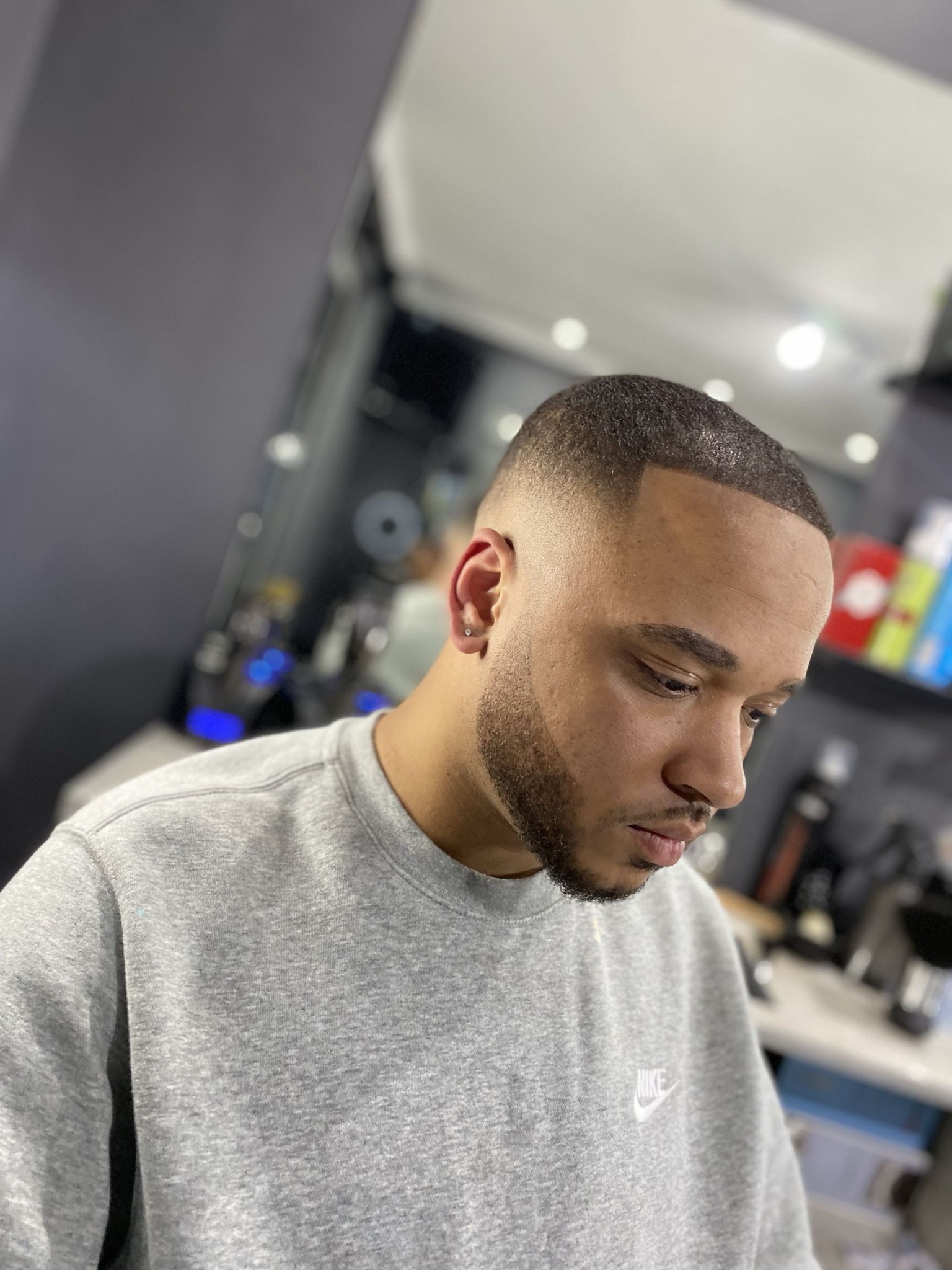 Explicit Cutz client haircut