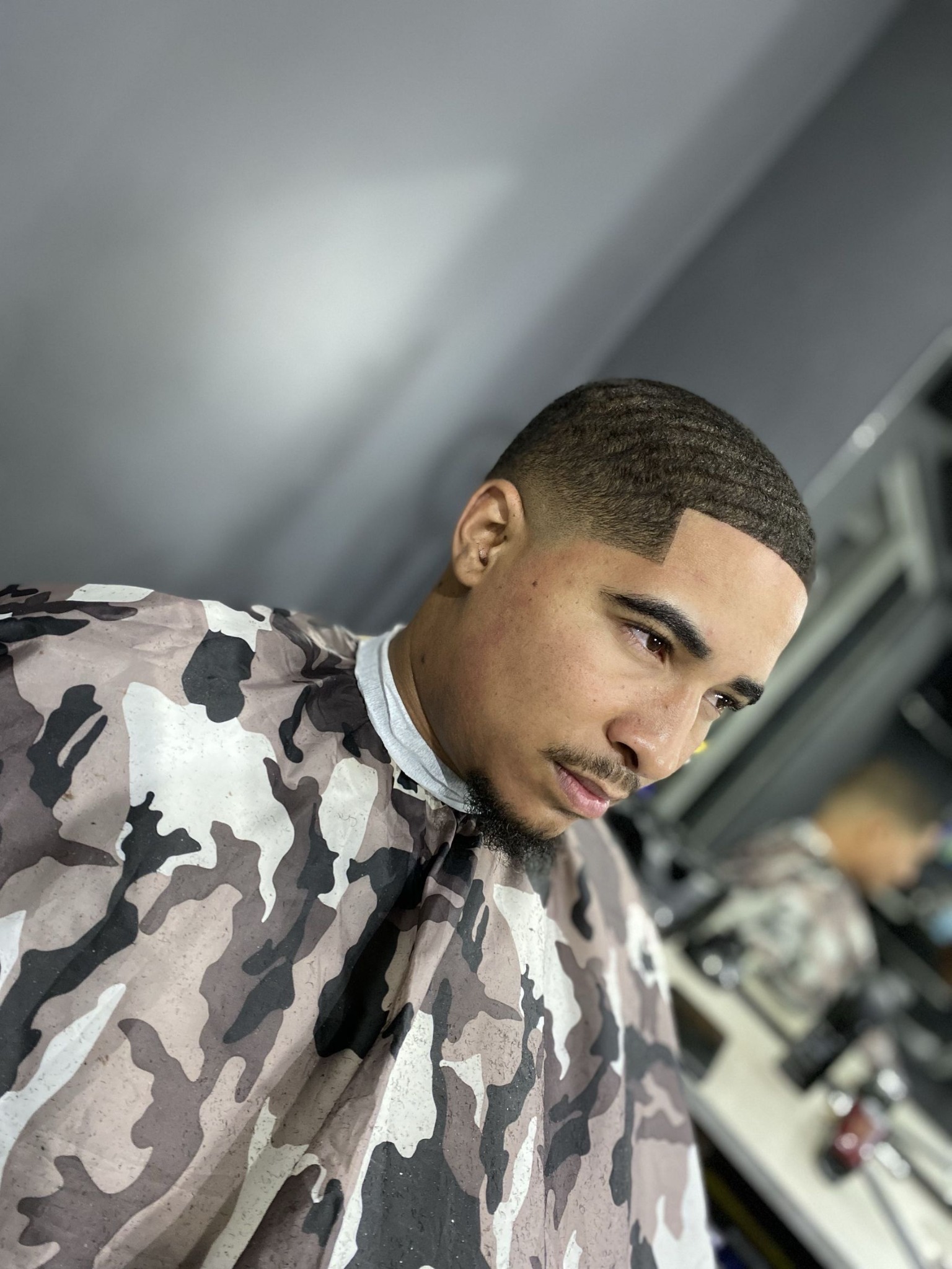 Explicit Cutz client haircut